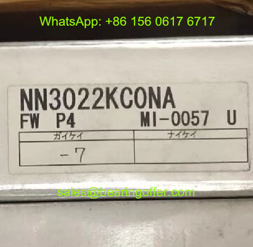 NN3022KC0NA Spindle Bearing NN3022K Roller Bearing - Stock for Sale