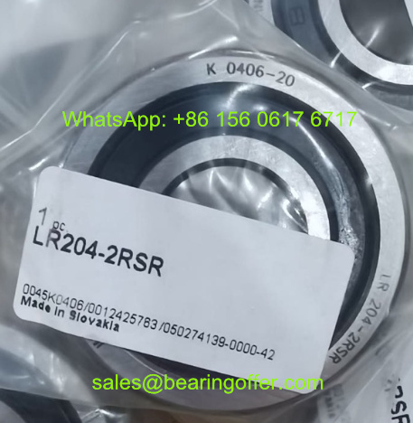 LR204-2RSR Track Roller Bearing 20x52x14 Ball Bearing - Stock for Sale