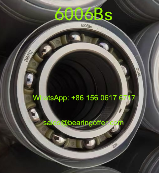 6006BS Automotive Motor Bearing 30x55x13 Ball Bearing NC26006BS - Stock for Sale