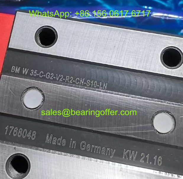 BMW35-C-G2-V2 Guide Carriage 48x70x111.6 Linear Slider BMW35-C - Stock for Sale