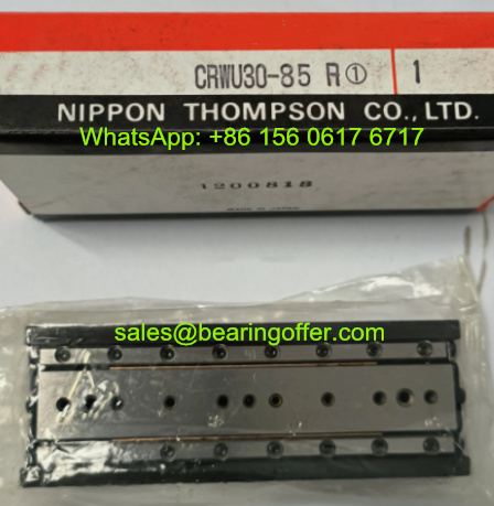 CRWU30-85R Crossed Roller Way 30x85x17 Slide Bearing CRWU30-85 - Stock for Sale