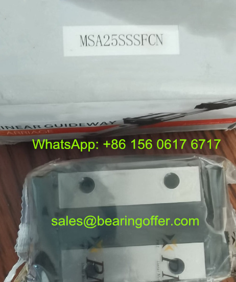 MSA25SSSFC Guide Carriage 40x48x81.6 Slide Bearing MSA25SSSFCN - Stock for Sale