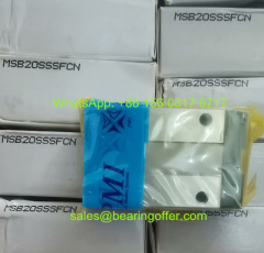 MSB20SSSFCN Guide Carriage 22x42x67 Linear Slider MSB20SSSFC - Stock for Sale