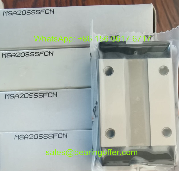 MSA20SSSFCN Guide Carriage 25*44*72.9 Ball Bearing MSA20SSSFC - Stock for Sale