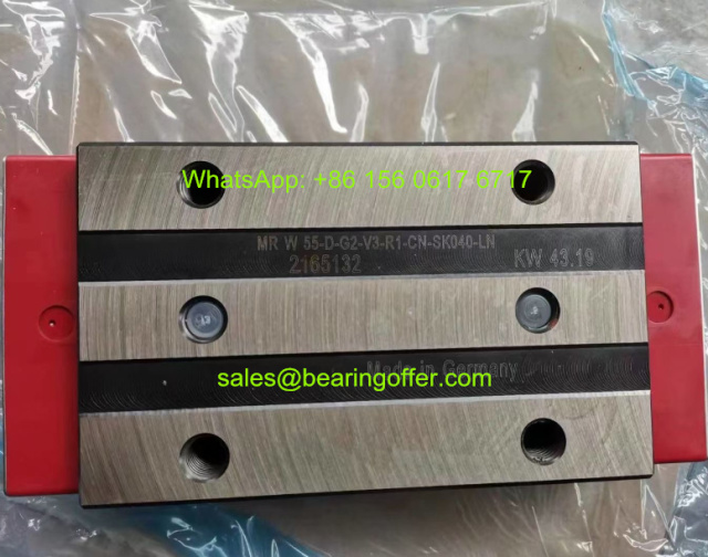 MRW55-D-G2-V3 uide Carriage 100x214x67 Linear Slider MRW55-D - Stock for Sale