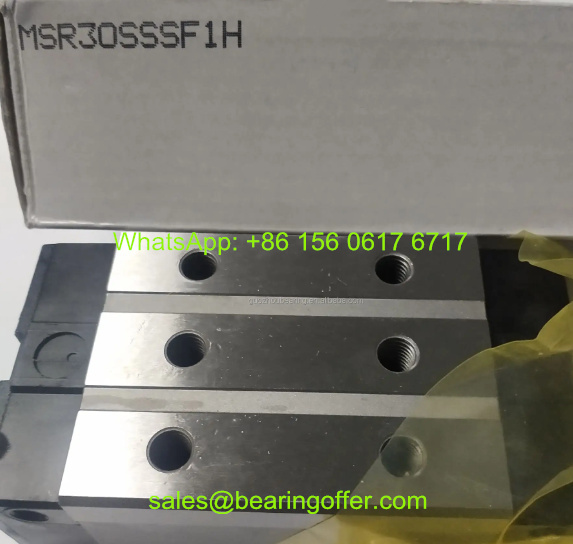 MSR30SSSF1H Linear Guide Carriage 39*60*112.4 Slide Bearing - Stock for Sale