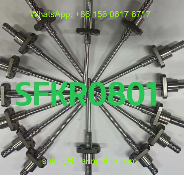 SFKR0801 Ball Screw Nut 8x14x16 Ball Bearing SFKR 0801 - Stock for Sale