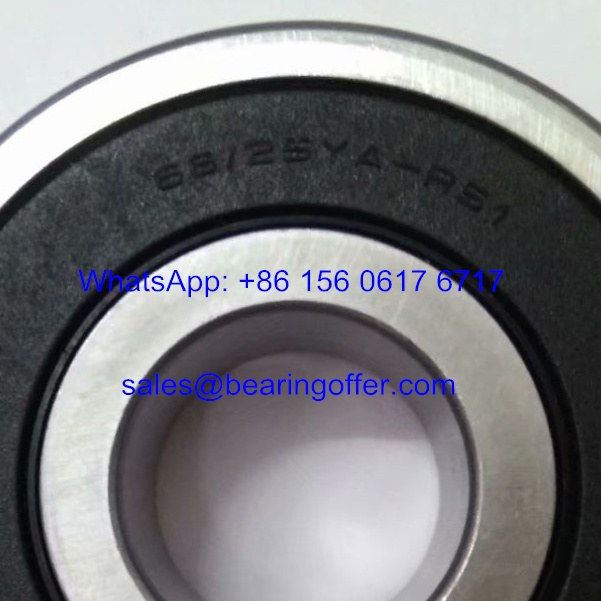 66/25YA10-RS1 Automobile Bearing 25x72/68x20 Ball Bearing 66/25YA10-2RS1- Stock for Sale