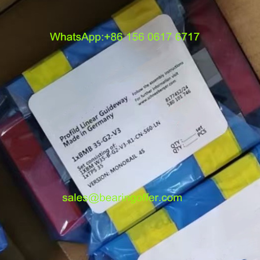 BMB35-G2-V3 Linear Guide Carriage BMB35 Slide Bearing BMB35G2V3 - Stock for Sale