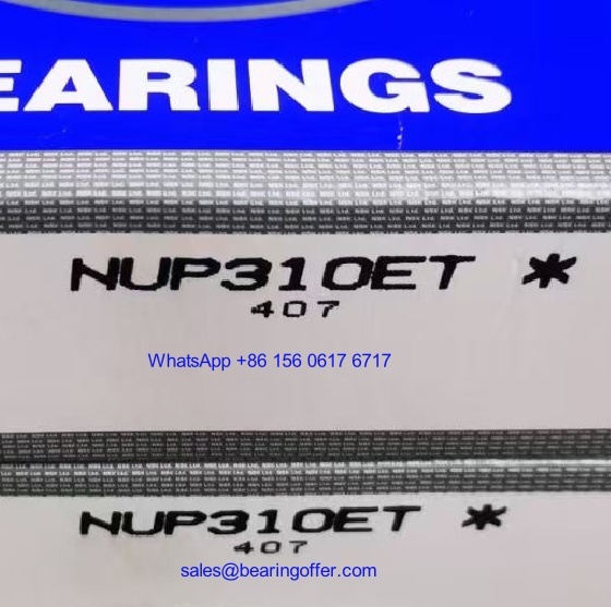 NUP310ET Cylindrical Roller Bearing 50x110x27 Rolling Bearing NUP310E- Stock for Sale