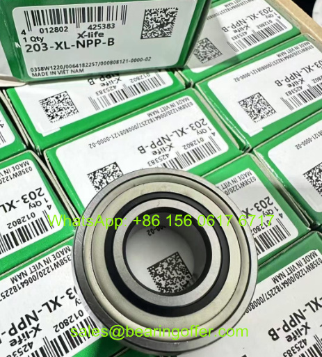 203-XL-NPP-B Insert Bearing 17x40x12 Ball Bearing 203XLNPPB - Stock for Sale