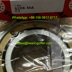 6208-MA-C3 Deep Groove Ball Bearing 40x80x18 Rolling Bearing - Stock for Sale