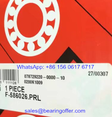 F-586026.PRL Truck Reducer Bearing F-586026 Roller Bearing - Stock for Sale