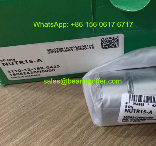 NUTR15-A Cam Follower Bearing 15x35x19 Roller Bearing NUTR15 - Stock for Sale