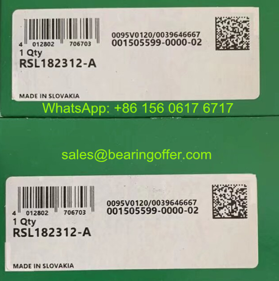 RSL182312-A Gearbox Bearing 60x115.62x46 Roller Bearing RSL182312 - Stock for Sale