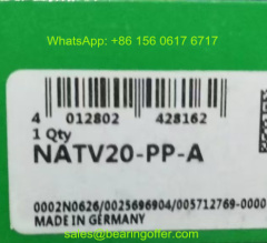 NATV20-PP-A Cam Follower Bearing 20x47x25 Roller Bearing - Stock for Sale