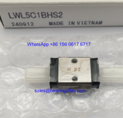 LWL5C1BHS2 Linear Rail Carriage 5x12x19 Guide Block LWL5B - Stock for Sale