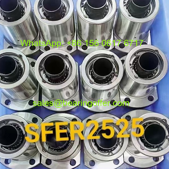 SFER2525 Ball Screw Nut 25x47x57 Ball Bearing SFER-2525 - Stock for Sale