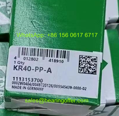KR40-PP-A Cam Follower Bearing 18x40x58 Roller Bearing 1113153700 - Stock for Sale