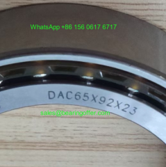 DAC65X92X23 Auto Steering Bearing 65x92x23 Ball Bearing - Stock for Sale
