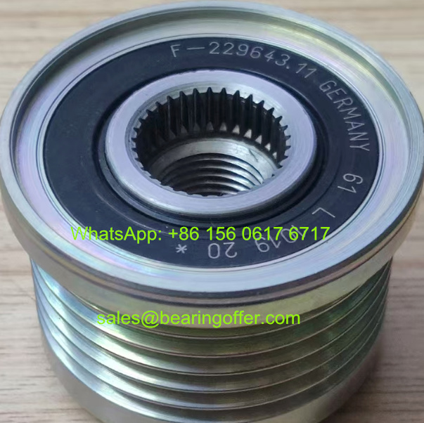 F-229643.11 Alternator Pulley Bearing F-229643 Clutch Bearing - Stock for Sale