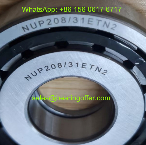NUP208/31ETN2 Automobile Bearing 31x80x18 Roller Bearing NUP208E/31TN2 - Stock for Sale
