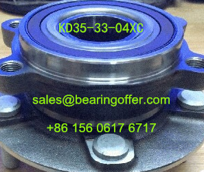 KD35-33-04XC Wheel Hub Bearing KD35-33-04 Rolling Bearing - Stock for Sale