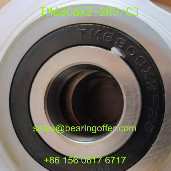 TM6306X2-RS Automobile Bearing 30x72x19.5 Ball Bearing TM6306X2-2RS/C3 - Stock for Sale