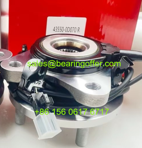 43550-0D070R Wheel Hub Bearing 43550-0D070 Ball Bearing - Stock for Sale