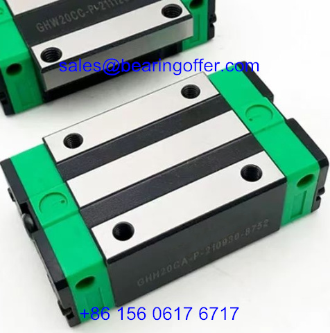 GHH20CA-P Linear Rail Carriage 25.7x44x76.5 Guide Block GHH20CA - Stock for Sale
