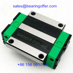 GHW20CC-P Linear Rail Carriage 25.7x63x76.5 Guide Block GHW20CC - Stock for Sale