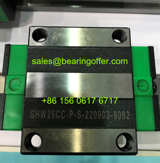 GHW25CC-P Linear Rail Carriage 30.4x70x82 Guide Block GHW25CC - Stock for Sale