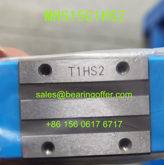MHS15C1HS2 Linear Guide Carriage 19.5x34x66 Ball Bearing MHS15 - Stock for Sale