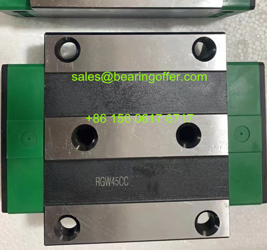RGW45CC Linear Carriage 62x120x153.2 Roller Guide Bearing RGW45CCZAH - Stock for Sale