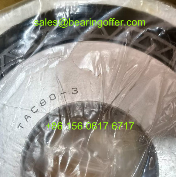 TAC80-3T85SUPN5D Ball Screw Support Bearing 80x215x47 Ball Bearing TAC80-3 - Stock for Sale