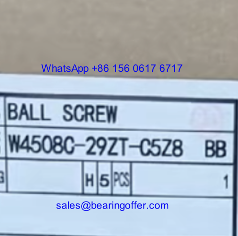 W4508C-29ZT-C5Z8 Precision Ball Screw W4508C-29ZT-C5 - Stock for Sale