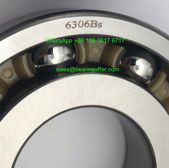 6306BS Automobile Reducer Bearing 30x72x19 Ball Bearing 6306BSNC2 - Stock for Sale