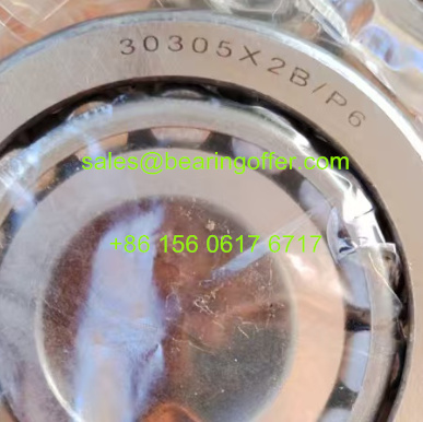 30305X2B/P6 Automobile Bearing 25*62*18.25 Roller Bearing 30305X2BP6 - Stock for Sale
