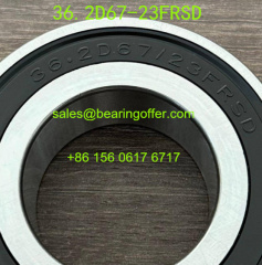 36.2D67/23FRSD Axle Shaft Bearing 36.2x67x23 Ball Bearing - Stock for Sale