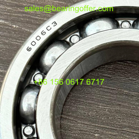 6006C3 Automobile Bearing 30x55x13 Ball Bearing 6006/C3 - Stock for Sale