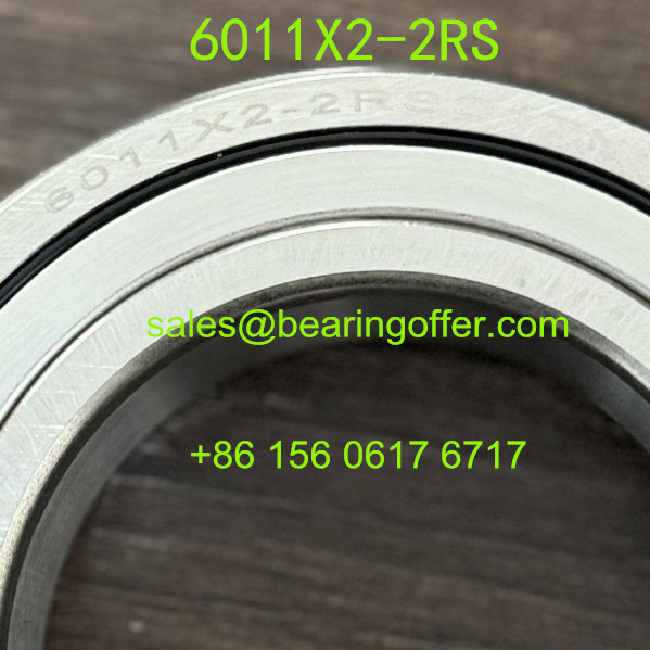 6011X2-2RS Automotive Bearing 55x90x17.5 Ball Bearing 6011X2 - Stock for Sale