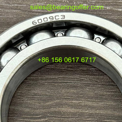 6009C3 Automotive Bearing 45*75*16 Ball Bearing 6009 C3 - Stock for Sale