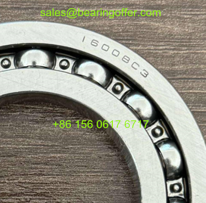 16008 Deep Groove Ball Bearing 40x68x9 Rolling Bearing 16008C3 - Stock for Sale