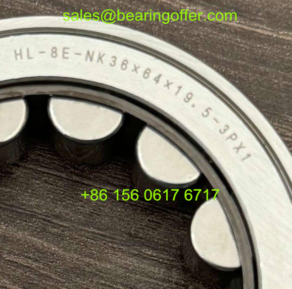 HL-8E-NK36X64X19.5-3PX1 Gearbox Bearing 36*64*19.5 Roller Bearing - Stock for Sale