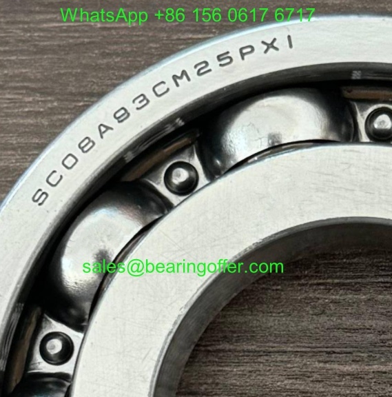 SC08A93CM25PX1 Gearbox Bearing 40*84*19 Ball Bearing SC08A93CM25 - Stock for Sale