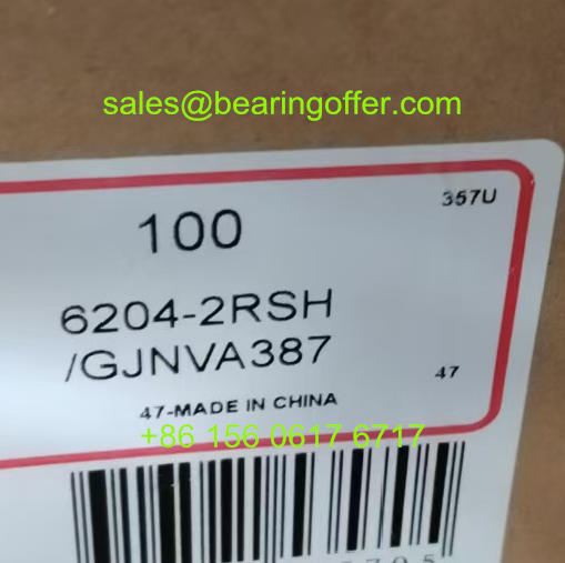 6204-2RSH/GJNVA387 Deep Groove Ball Bearing 20x47x14 Rolling Bearing - Stock for Sale