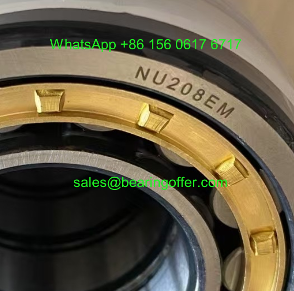 NU208EM Cylindrical Roller Bearing 40*80*18 Rolling Bearing - Stock for Sale