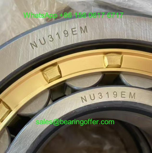 NU319EM Cylindrical Roller Bearing 95x200x45 Rolling Bearing - Stock for Sale