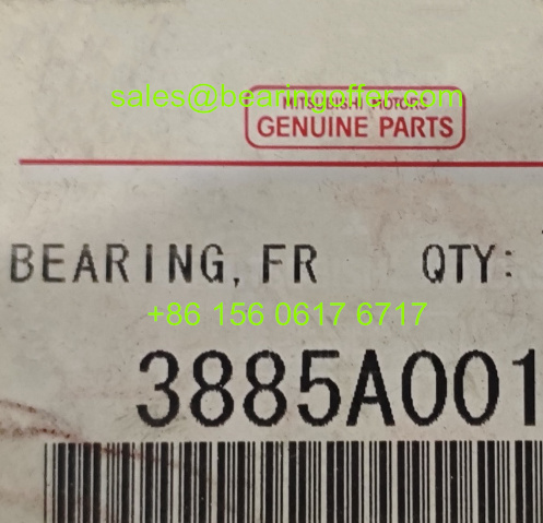 3885A001 Front Wheel Hub Bearing 40*74*36 Ball Bearing - Stock for Sale