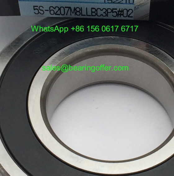 5S-6207M8C3P5 Deep Groove Ball Bearing 35*72*17 Rolling Bearing - Stock for Sale